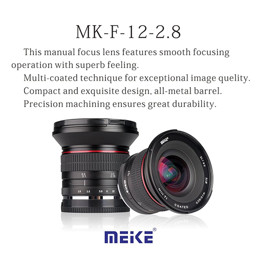 MK-12mm f/2.8 Fujifilm X